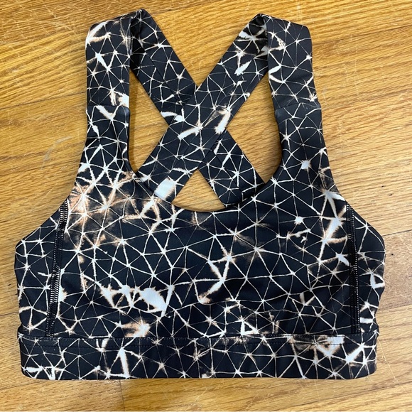 lululemon athletica Other - Lululemon Star Crushed Galaxy Sports Bralette Size 2